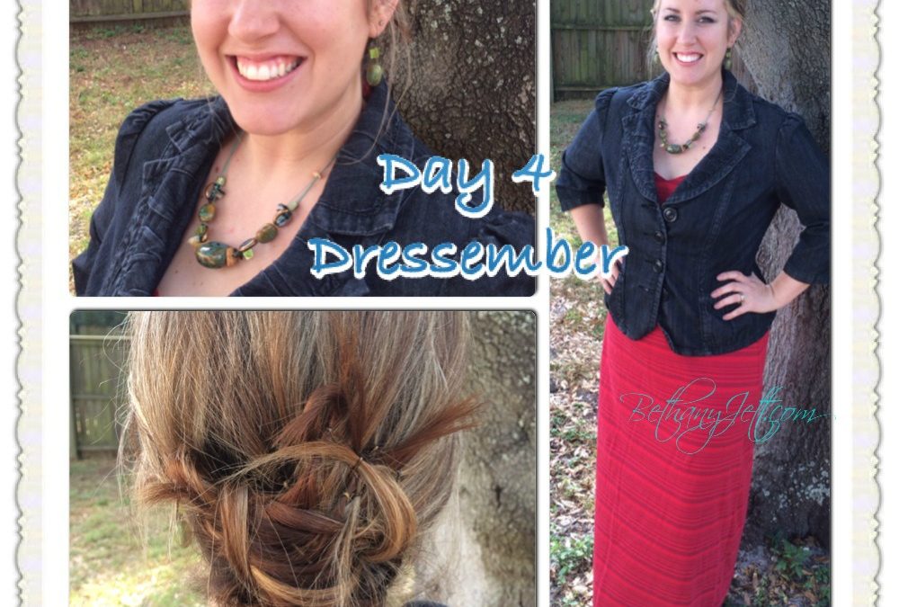Day 4 Dressember